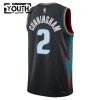 Detroit Pistons Cade Cunningham Nike 2025-26 City Edition Musta Lasten Pelipaidat Swingman